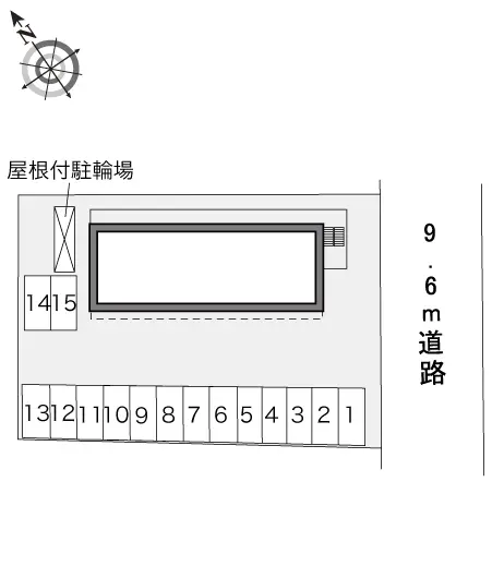 ★手数料０円★東金市東金　月極駐車場（LP）